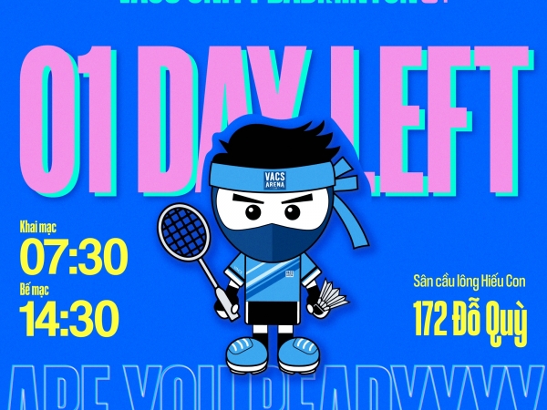 ĐẾM NGƯỢC GIẢI ĐẤU VUT2025